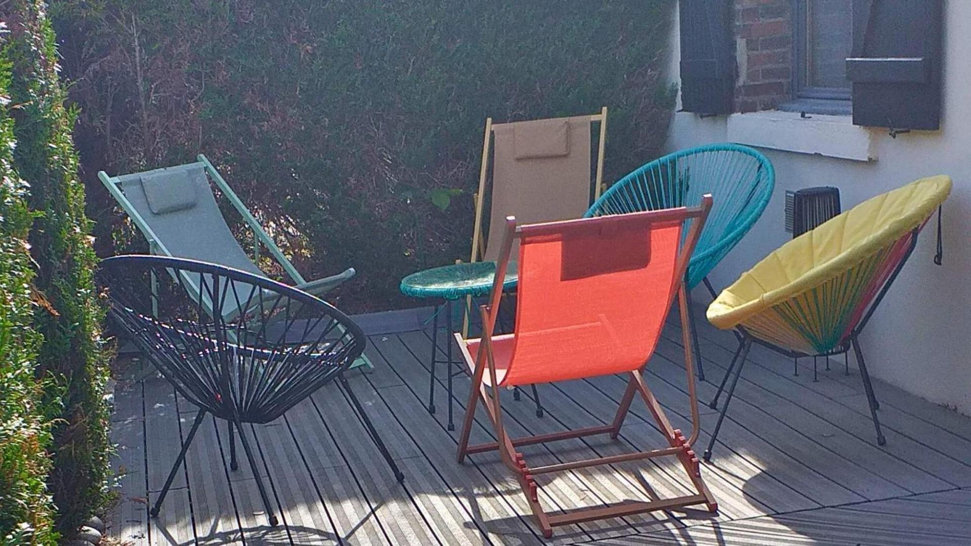 Apartamento Sun House - Terrasse Parking Privé gratuit Troyes Exterior foto